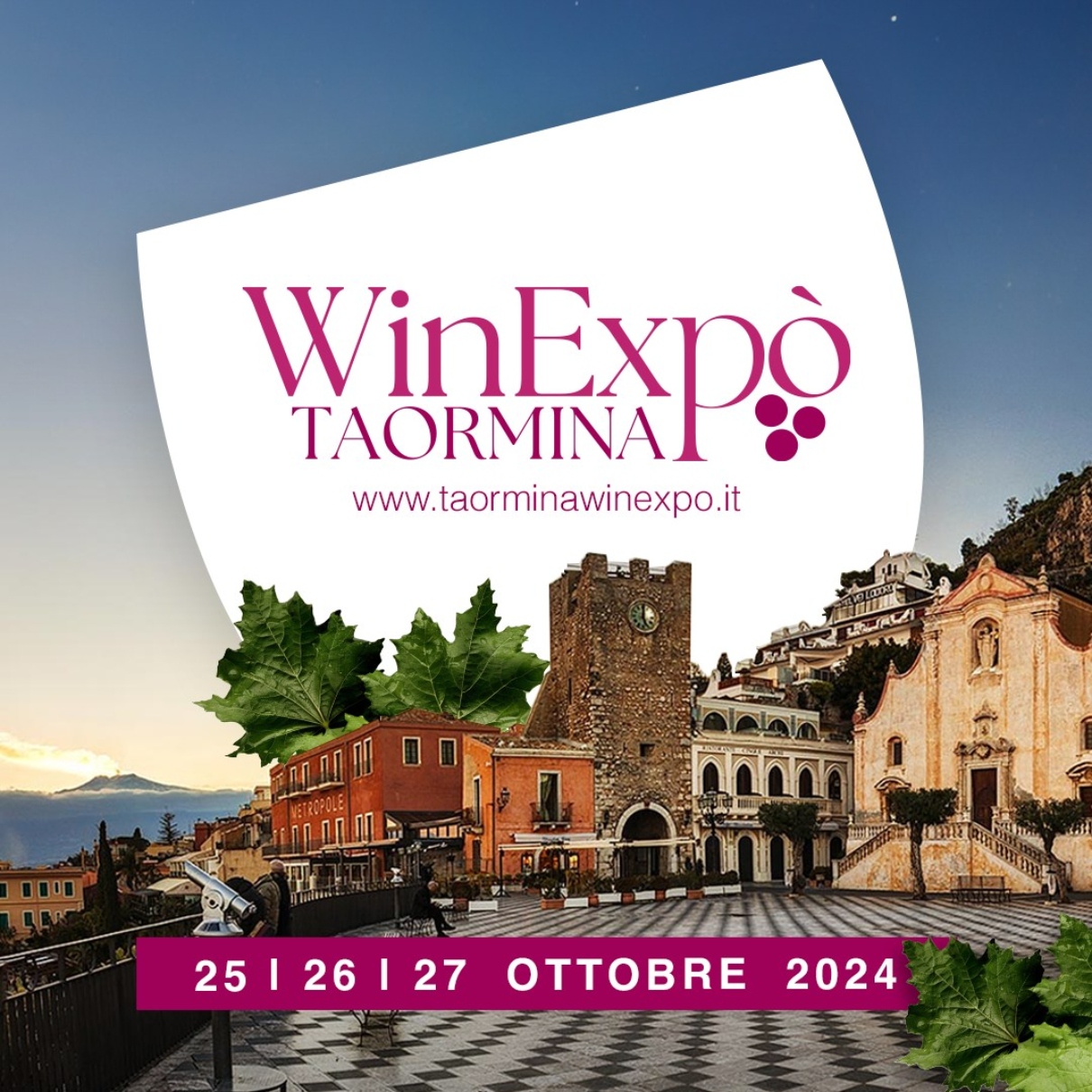 Taormina WinExpo, la vetrina del buongusto mediterraneo.